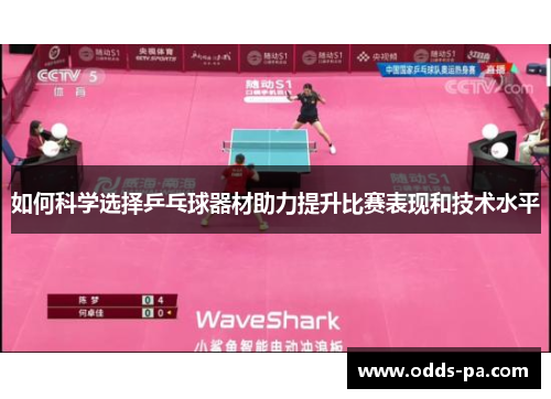 如何科学选择乒乓球器材助力提升比赛表现和技术水平